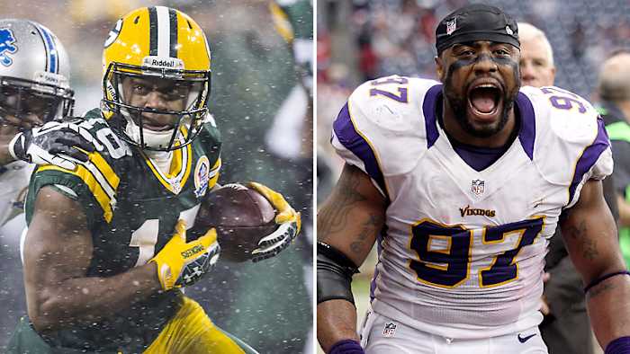 Randall Cobb and Everson Griffen.
